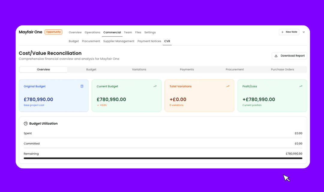 Total Control Over Every Cost