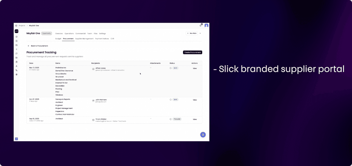 Morta for Property Developers